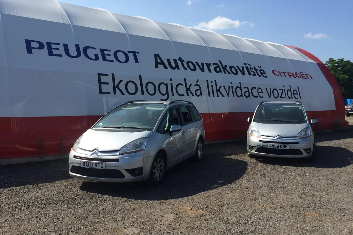 Vrakoviště Louka - Ekologická likvidace vozidel
